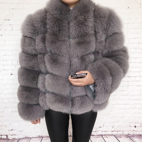 Kožešinový kabát Alexa - liška