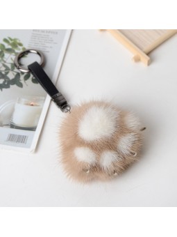 Přívěsek na klíče tlapka -...