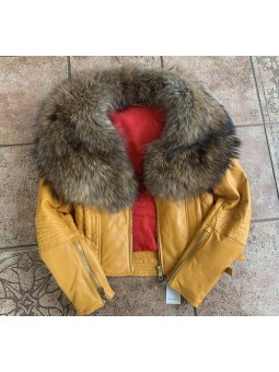 Kožená bunda vel. S...