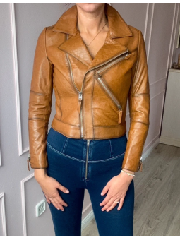 Kožená bunda Mila vel S...