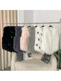 Kožešinová vesta Nancy