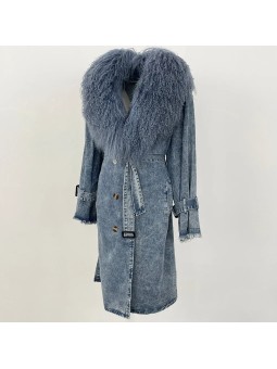 Denimovy kabát Emily